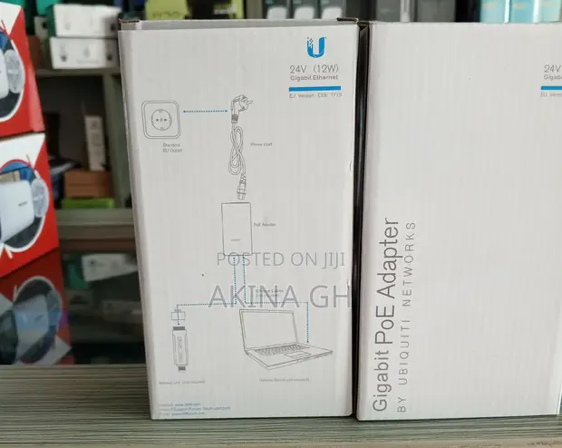 Ubiquiti 24v (12w) Gigabit Poe Adapter 3