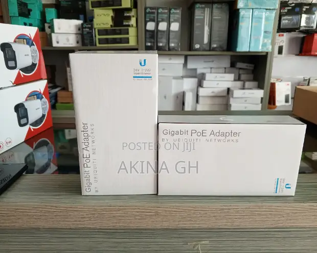 Ubiquiti 24v (12w) Gigabit Poe Adapter 4