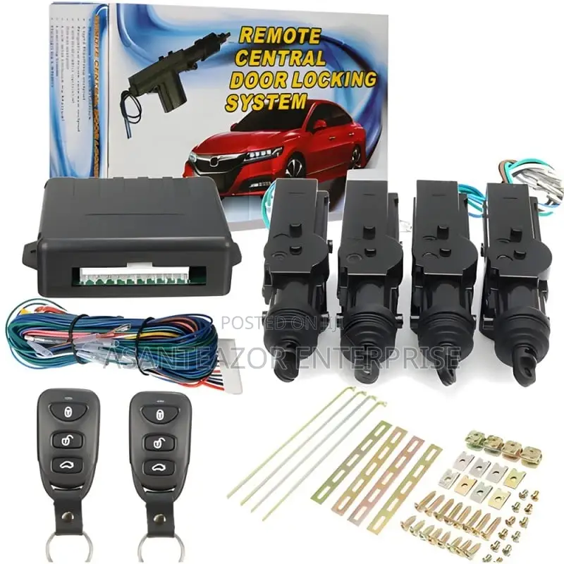Central Lock System With Remote Control