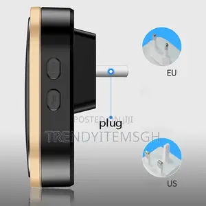 Cacazi Wireless Self-Generating Press Doorbell