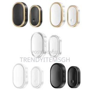 Cacazi Wireless Self-Generating Press Doorbell