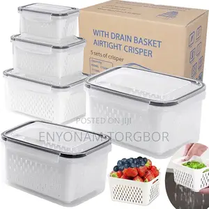5 Set Of Crisper Bowl