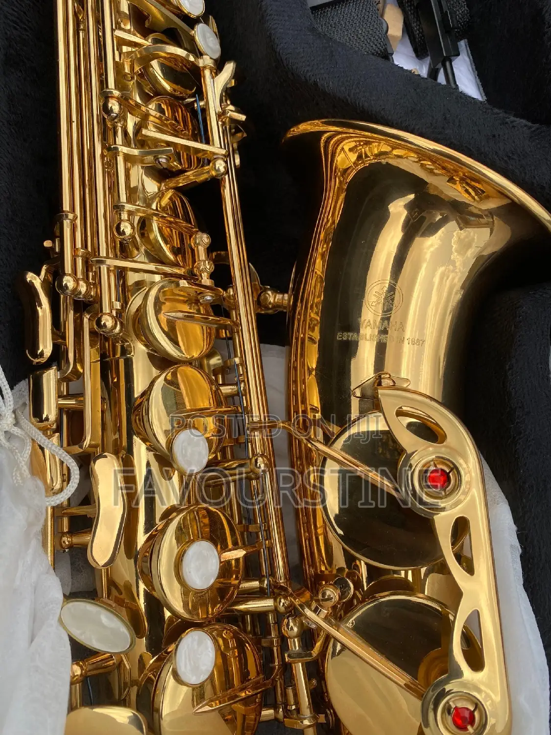 Brand New Quality Yamaha Alto Saxophone- Gold 1pcs Reed