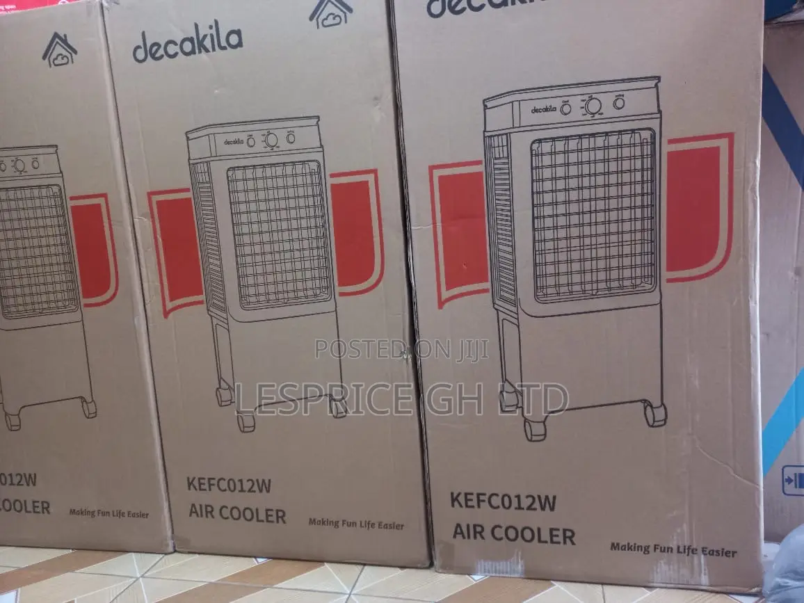 New in Box~Decakila 130w Air Cooler
