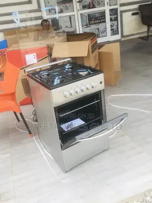 4 Gas Cooker Oven With Grill Volcano Glass Lid 50x50
