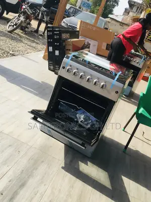 4 Gas Cooker Oven With Grill Volcano 60x60 Fere Glass Lid