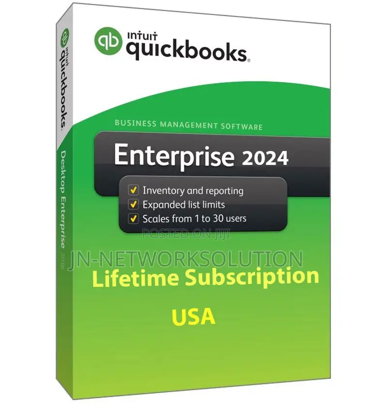 Intuit Quickbooks Desktop Enterprise Solutions 24.0 (2024) L