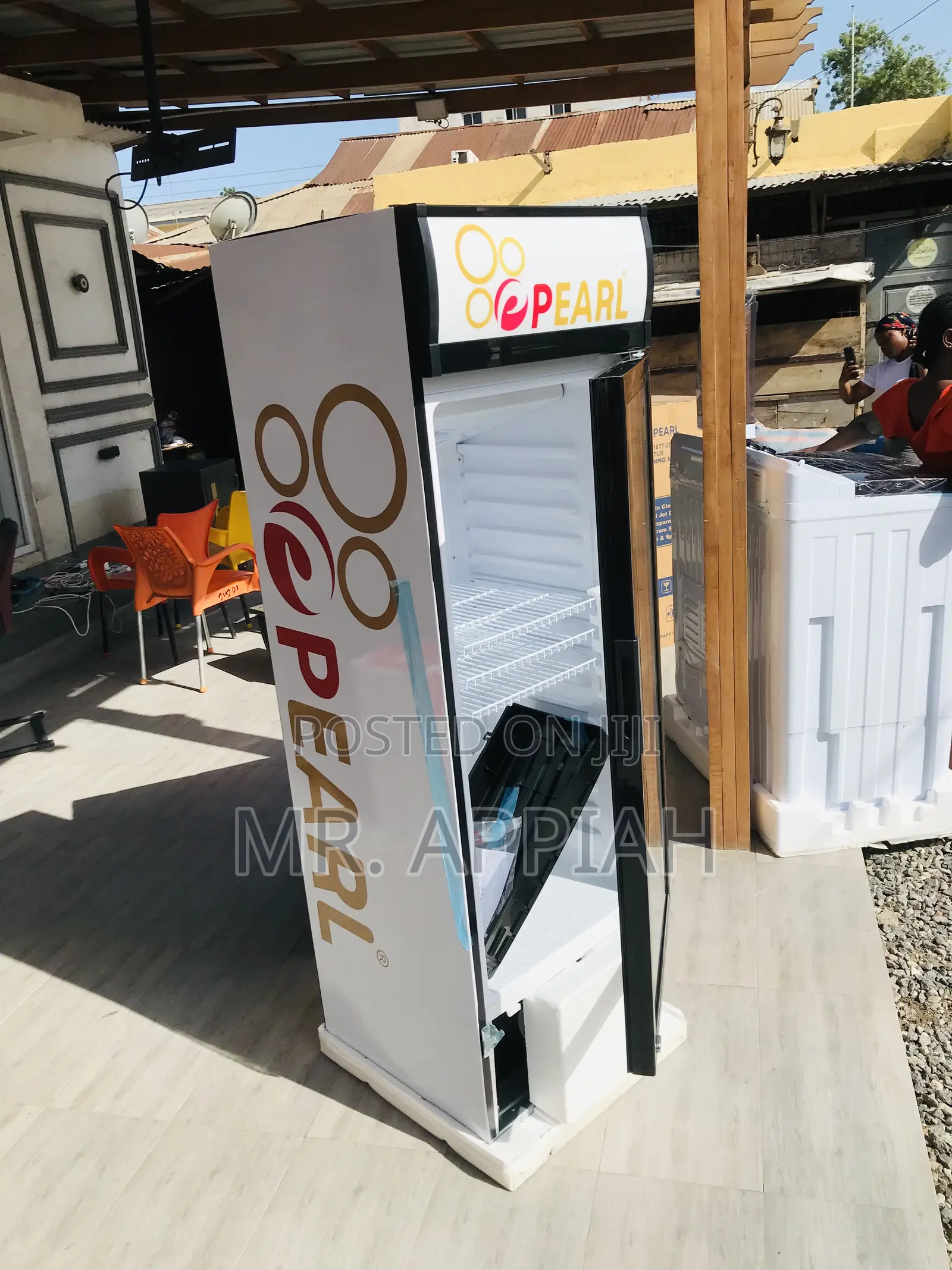 Shop Original Pearl PVC 316-2b1door Electric Display Fridge