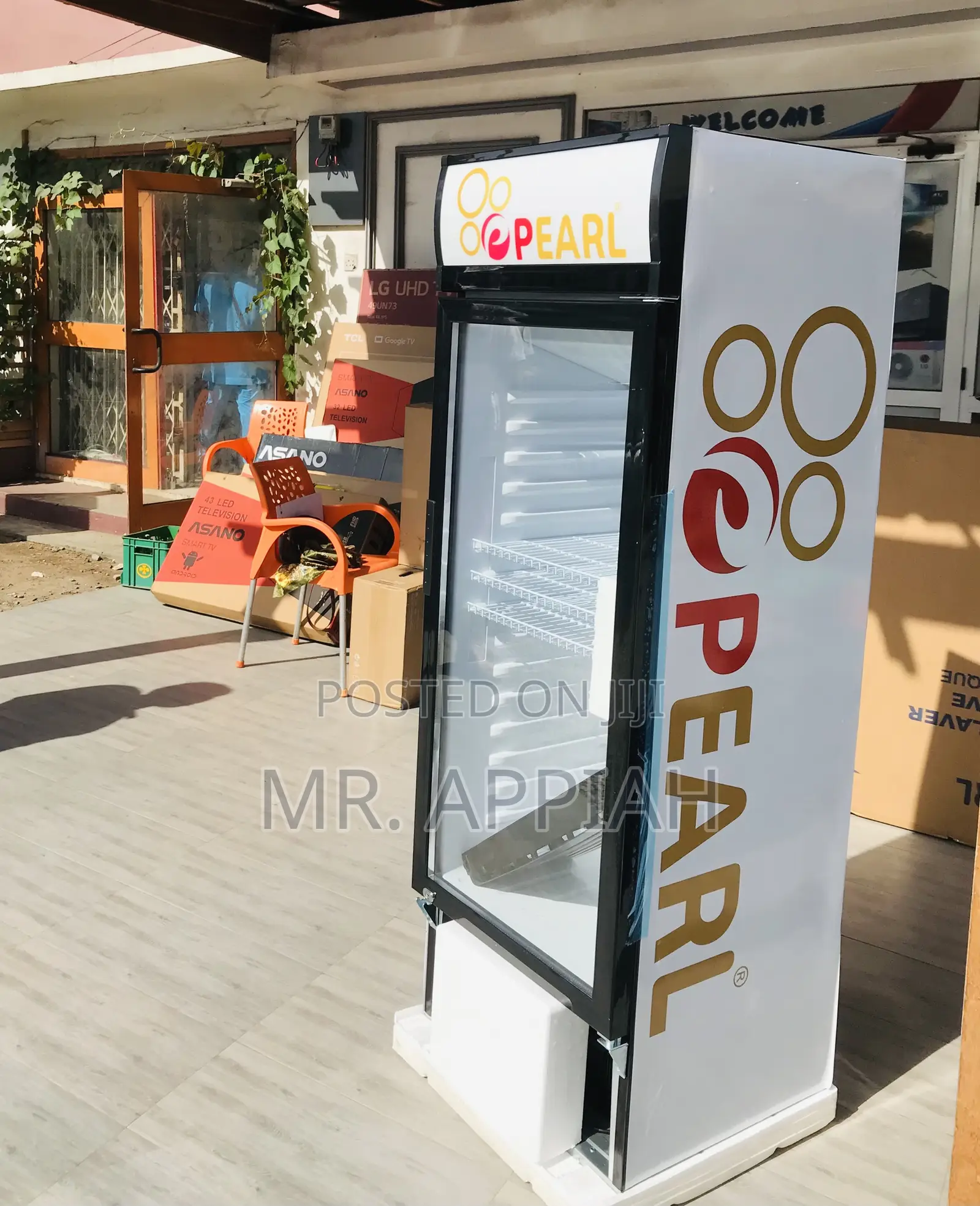 Lovely Design Pearl 1door ElectricDisplay Fridge PVC 316-2b