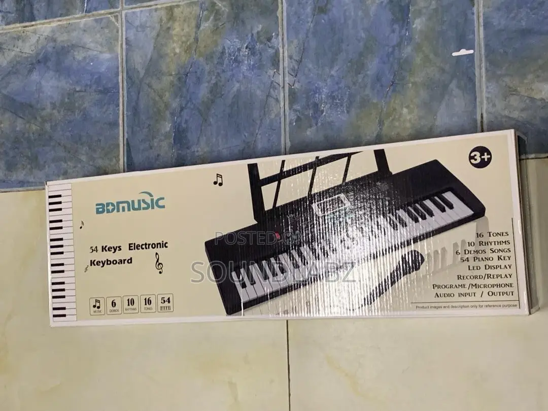 Bd Music 54-keys Electronic Keyboard/Piano