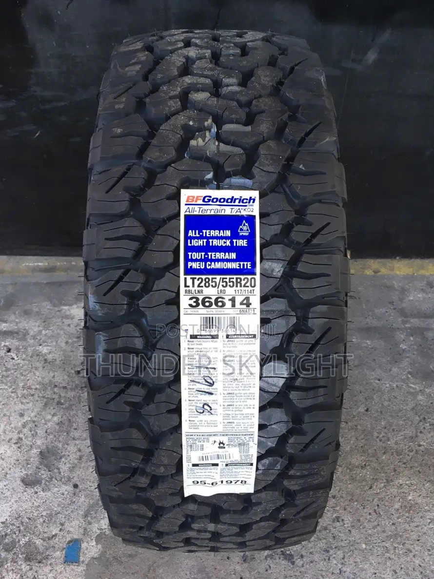 285/55r20 All Terrain Tire Bfgoodrich KO2