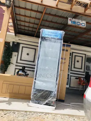 Singledoor Nasco White Glass Nasfl400-1dr Display Fridge