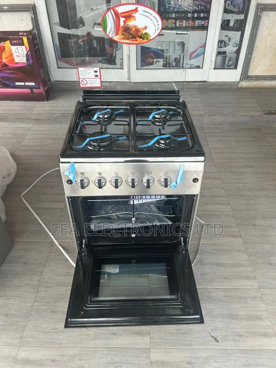 Newest 60x60 Volcano Cooker With 4 Burner