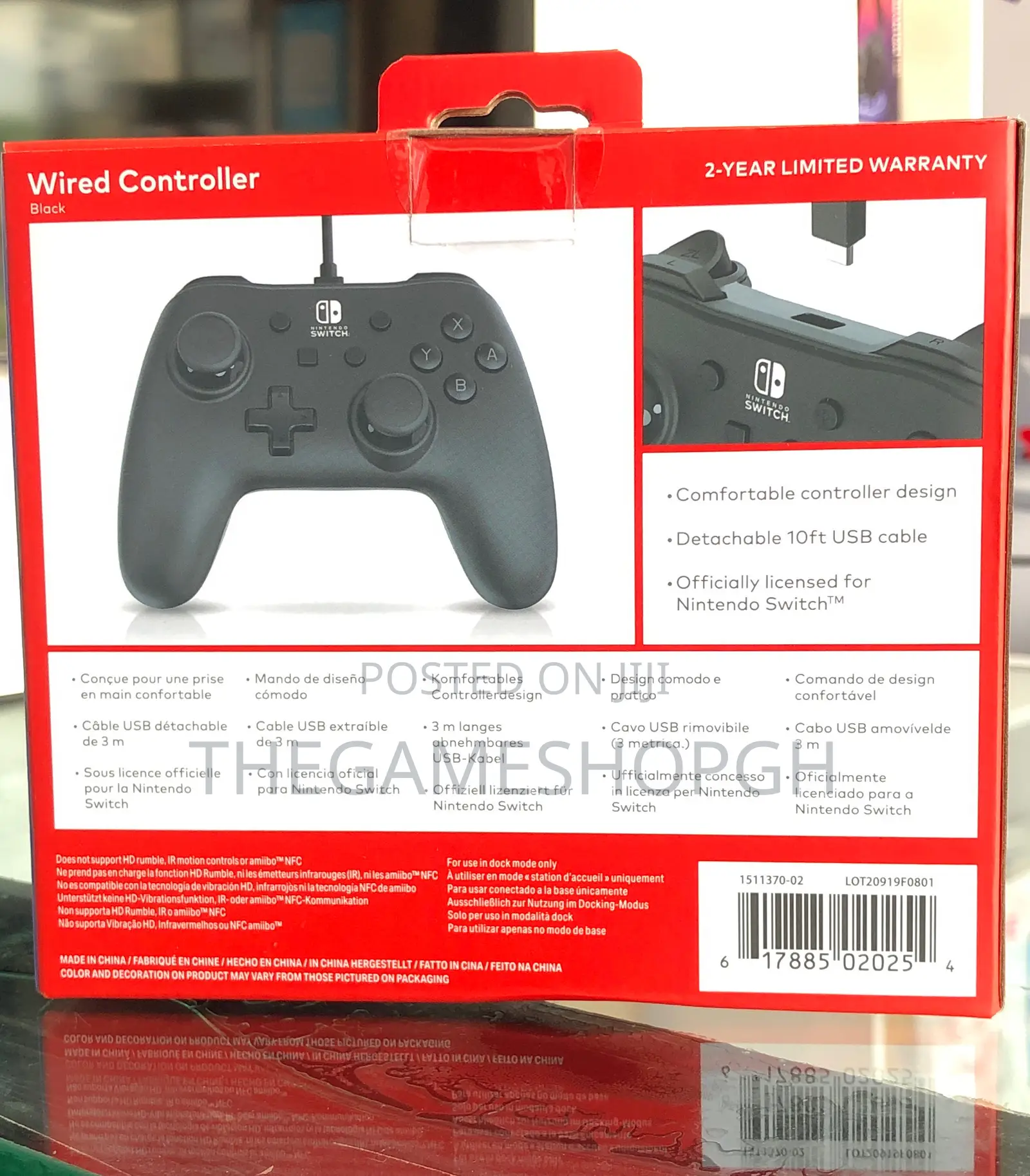 Official Powera Nintendo Switch Wired Controller