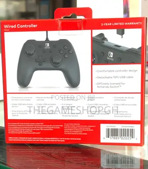 Official Powera Nintendo Switch Wired Controller