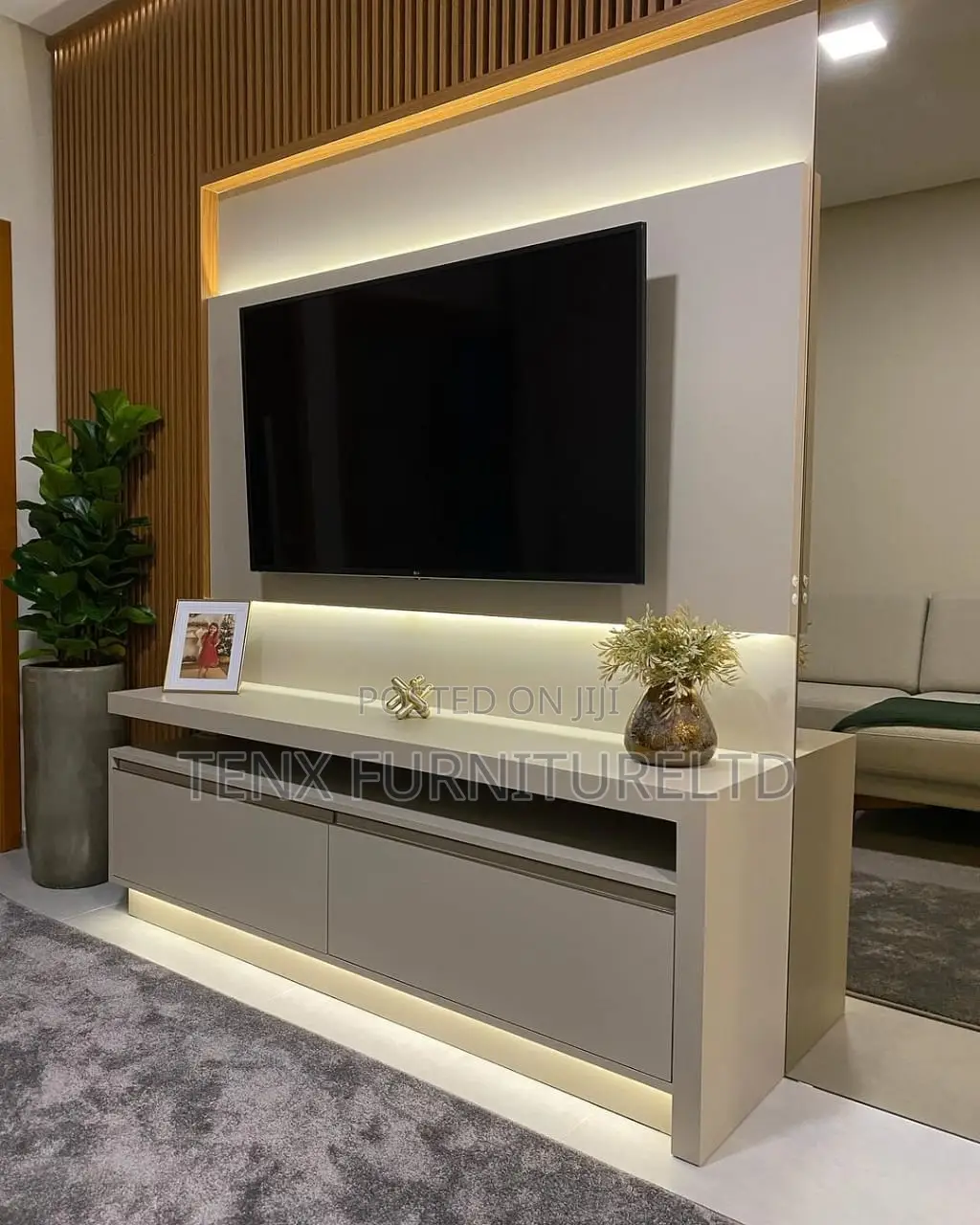 TV Unit With Floating Console