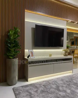 TV Unit With Floating Console