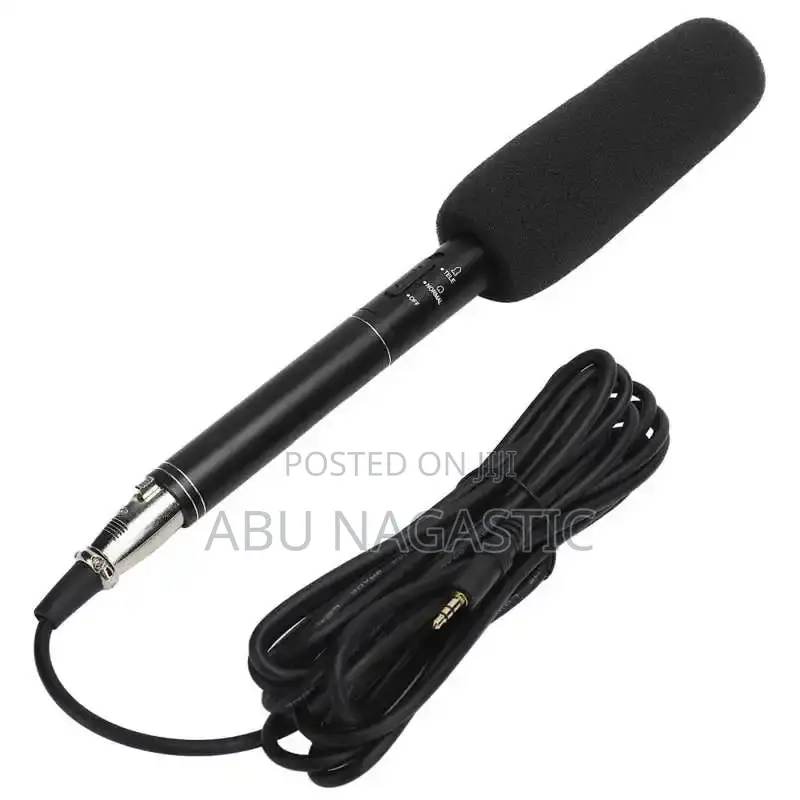 Boom Shotgun Interview Microphone