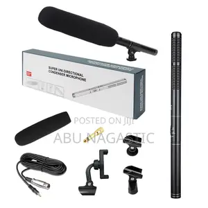 Boom Shotgun Interview Microphone