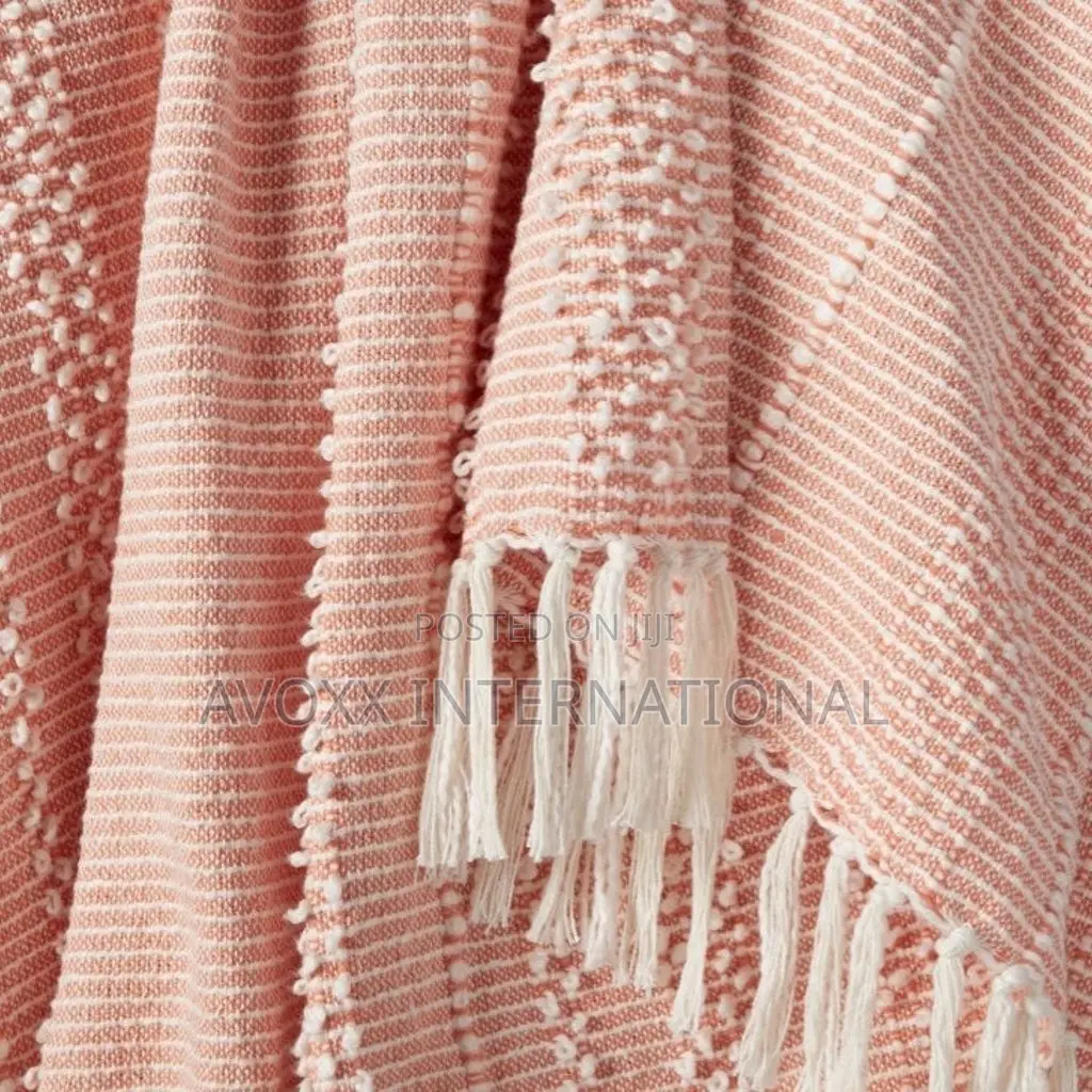 Threshold Textural Woven Striped Throw Blanket