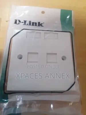Photo - Double Faceplate Withtwo Keystone Jack, Dlink