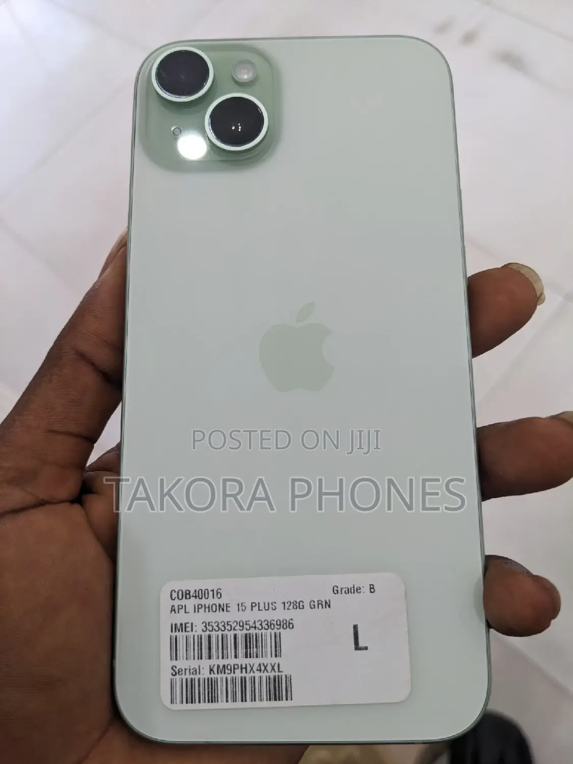 Apple iPhone 15 Plus 128 GB Green