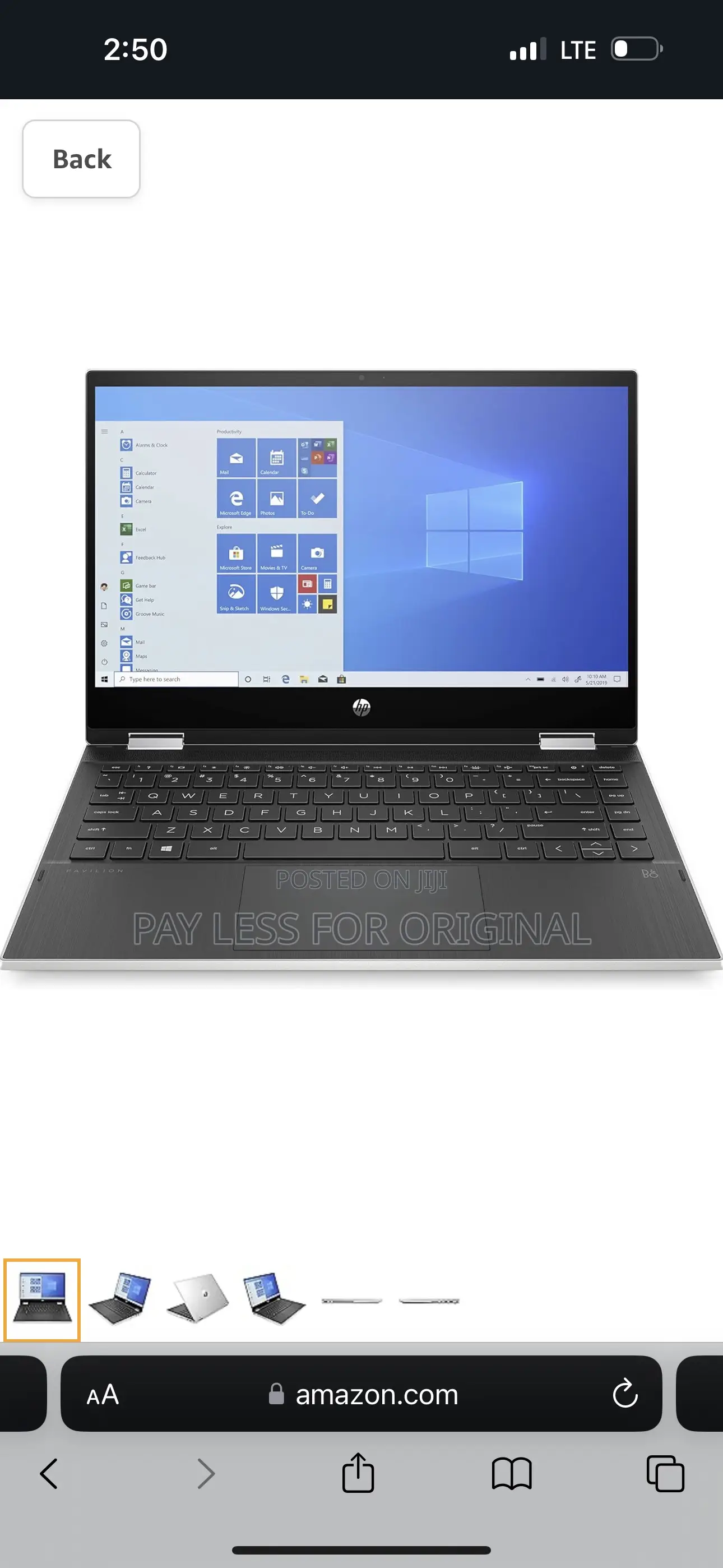 New Laptop HP Pavilion 14 8GB Intel Core I5 SSD 256GB