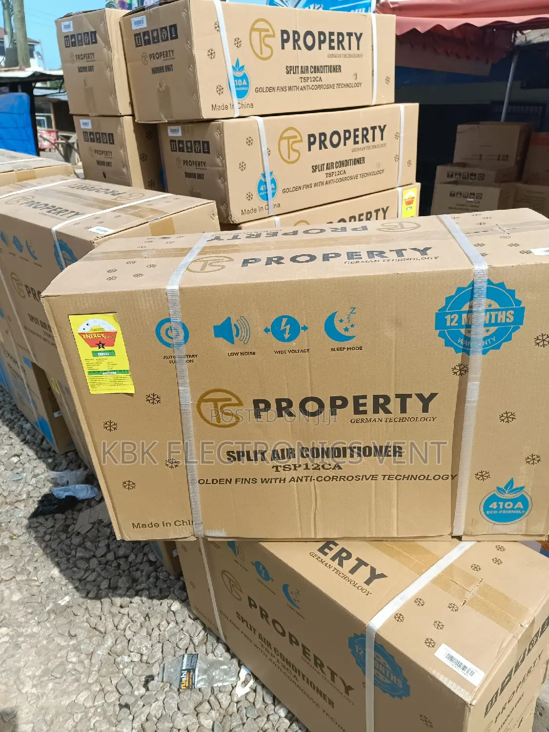 Property 2.5hp R410 Split Air Conditioner