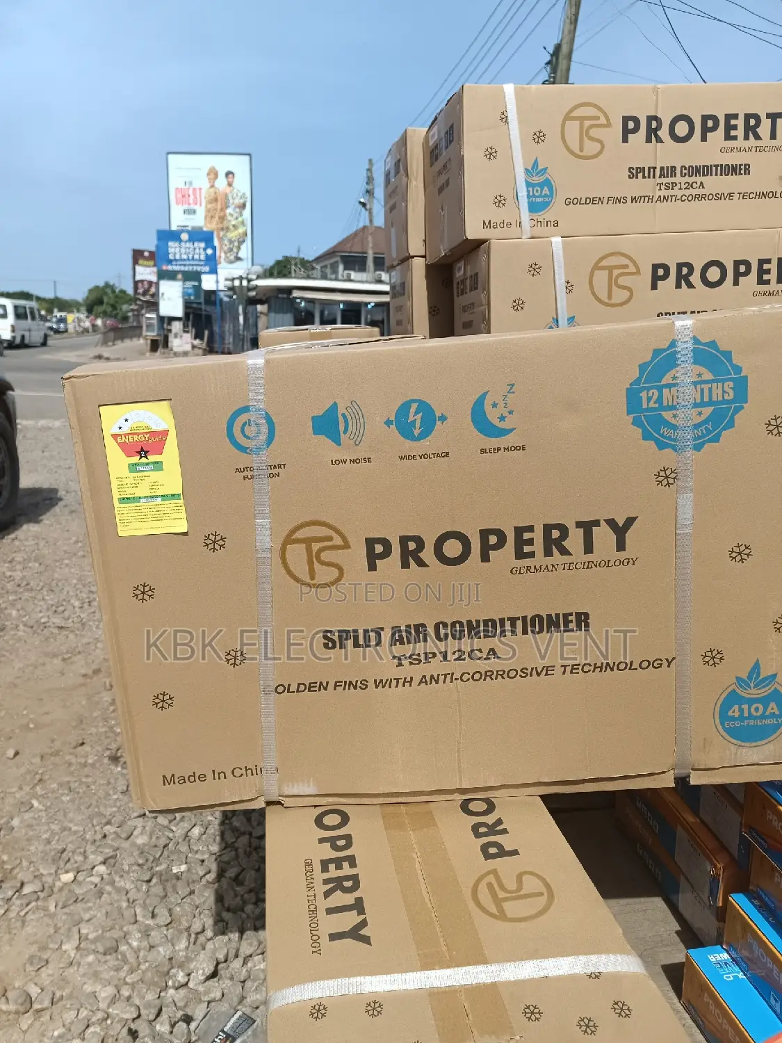 Property 2.5hp R410 Split Air Conditioner