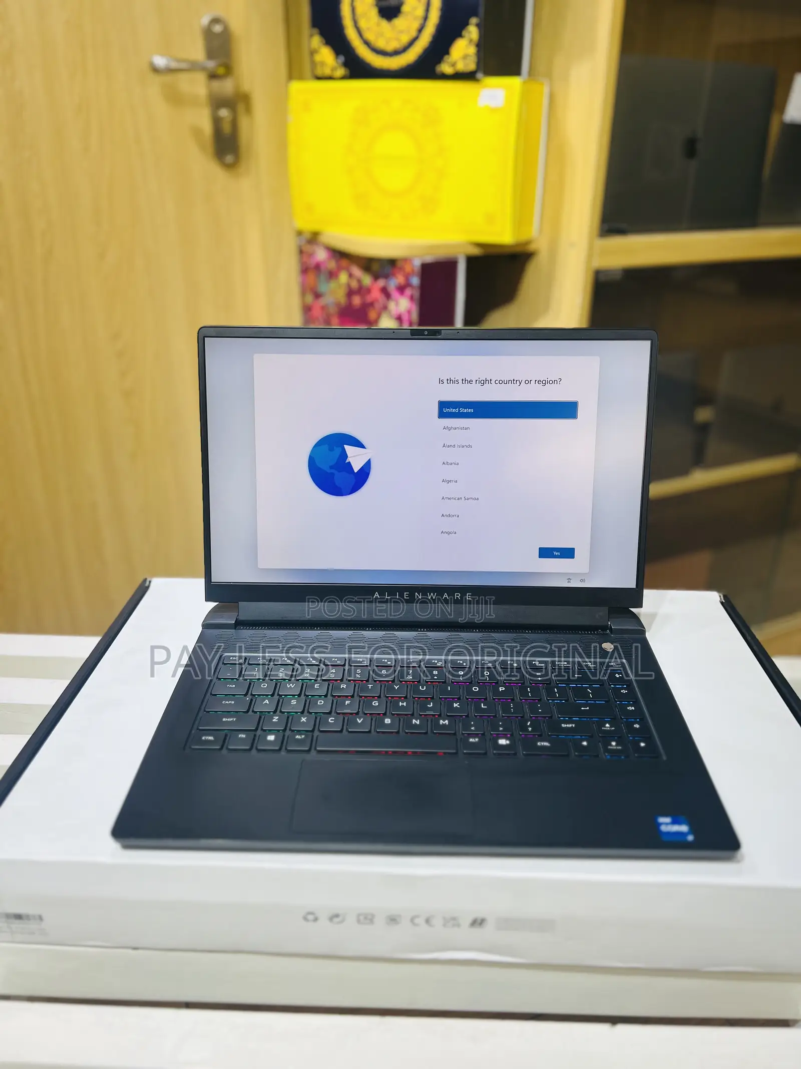 Laptop Alienware M17x R2 16GB Intel Core i7 SSD 512GB