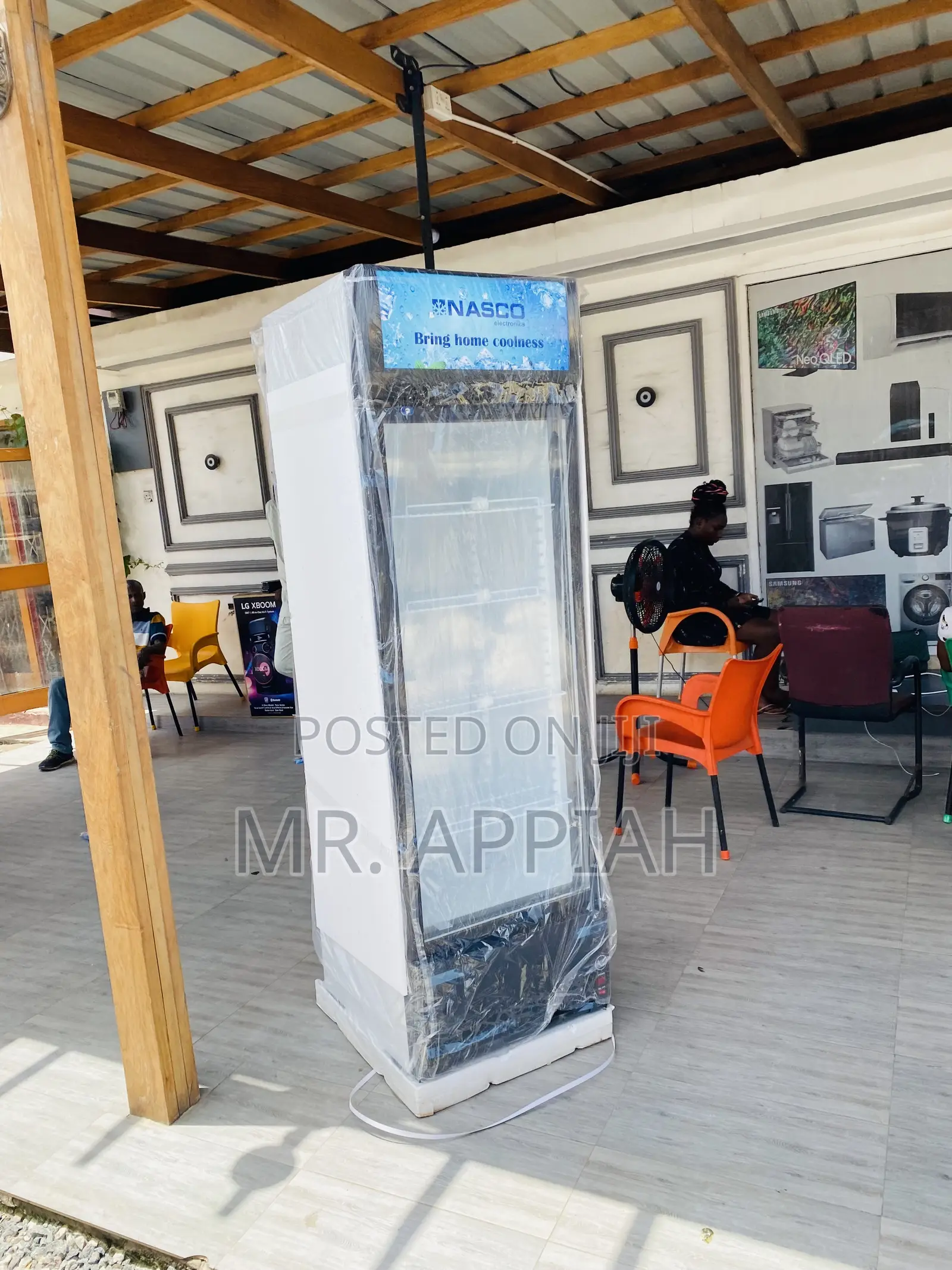 High Quality Nasco SingleDoor Beverage Cooler(Nasfl400-1dr)