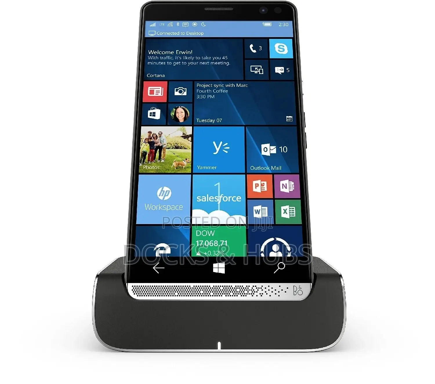 HP Elite X3 Desk Dock - For Phones