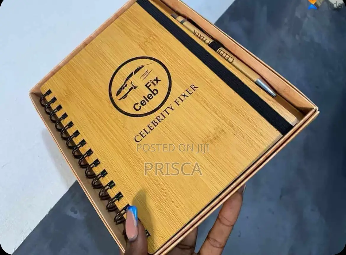 Bamboo Notepad With Pen