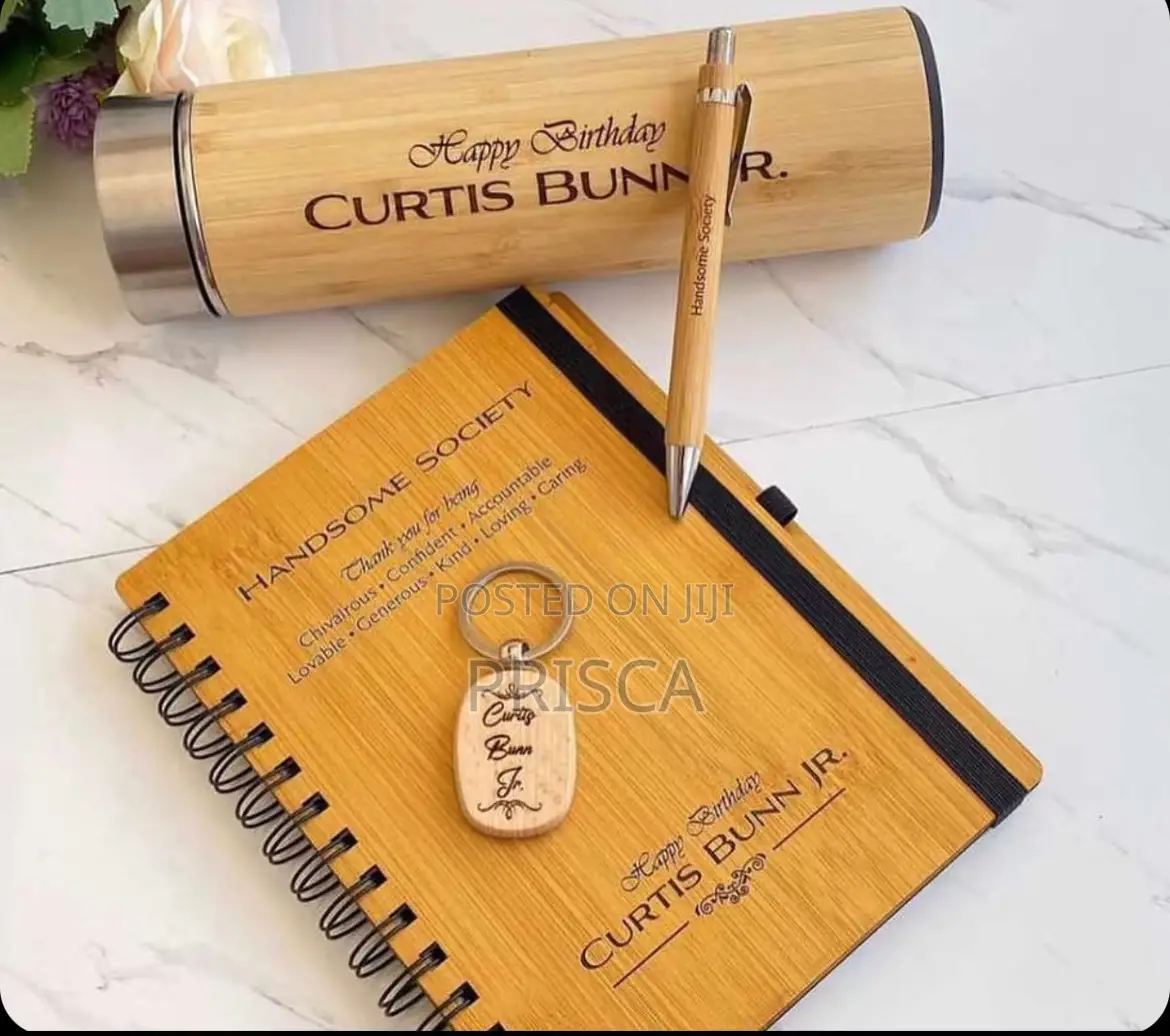Bamboo Notepad With Pen