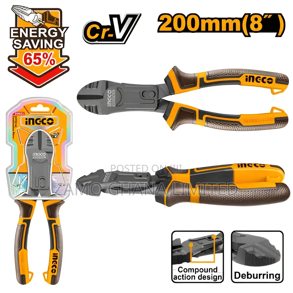 Compound Action Diagonal Cutting Pliers - Hcdcp58200