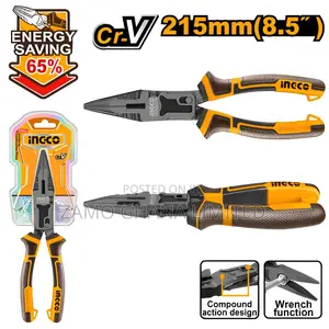 Compound Action Long Nose Pliers - Hclnp58200