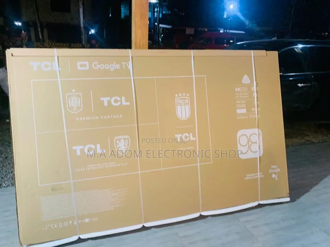 Brand New TCL 98P745 98 Inch Ultra HD Led Tv.