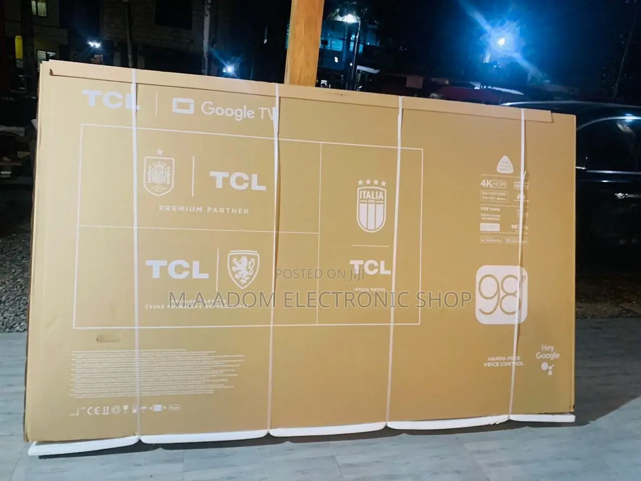 Classic Design TCL 98P745 98 Inch Ultra HD Led Tv.