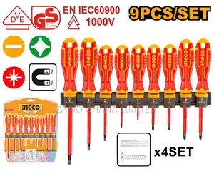 9 PCS Insulated Screwdriver Set # Hkisd0908