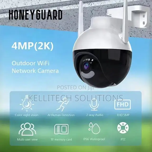 4MP CCTV Camera With Ios and Android App