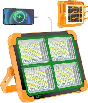 Portable Solar Led Chargeable Flood Light /USB