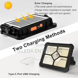 Power Bank Solar Flood Light 150watts