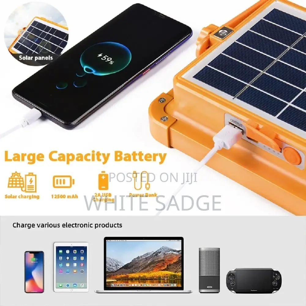 Industrial/Home Portable Solar Flood Light