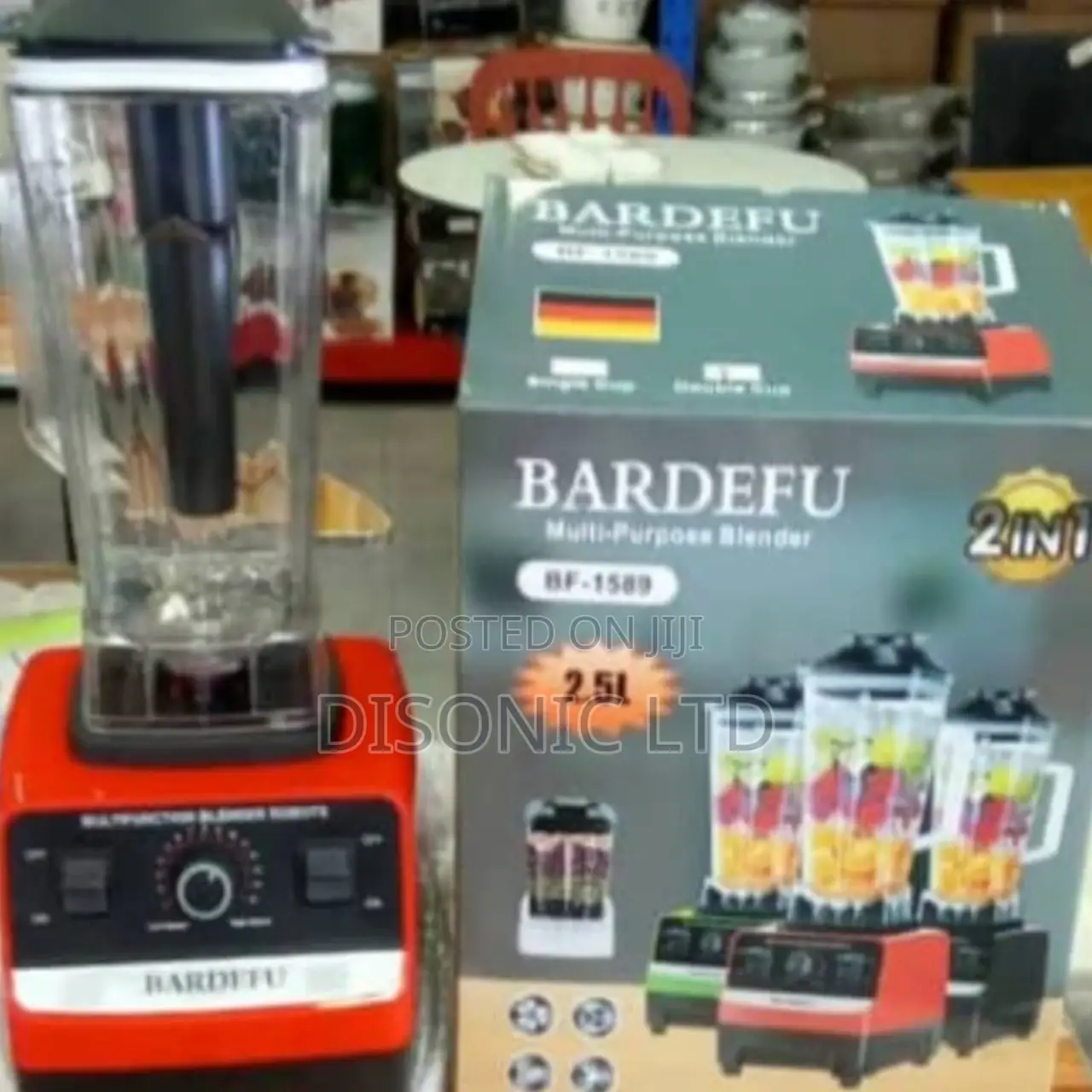 2 In 1 Or Double Cup Commercial Blender