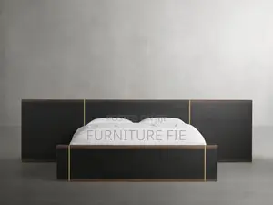 Mihaela Extended Headboard King Bed Frame From Arhaus Usa