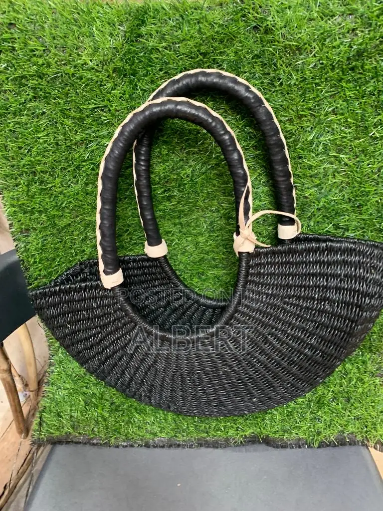 Handwoven Straw Bags and Baskets