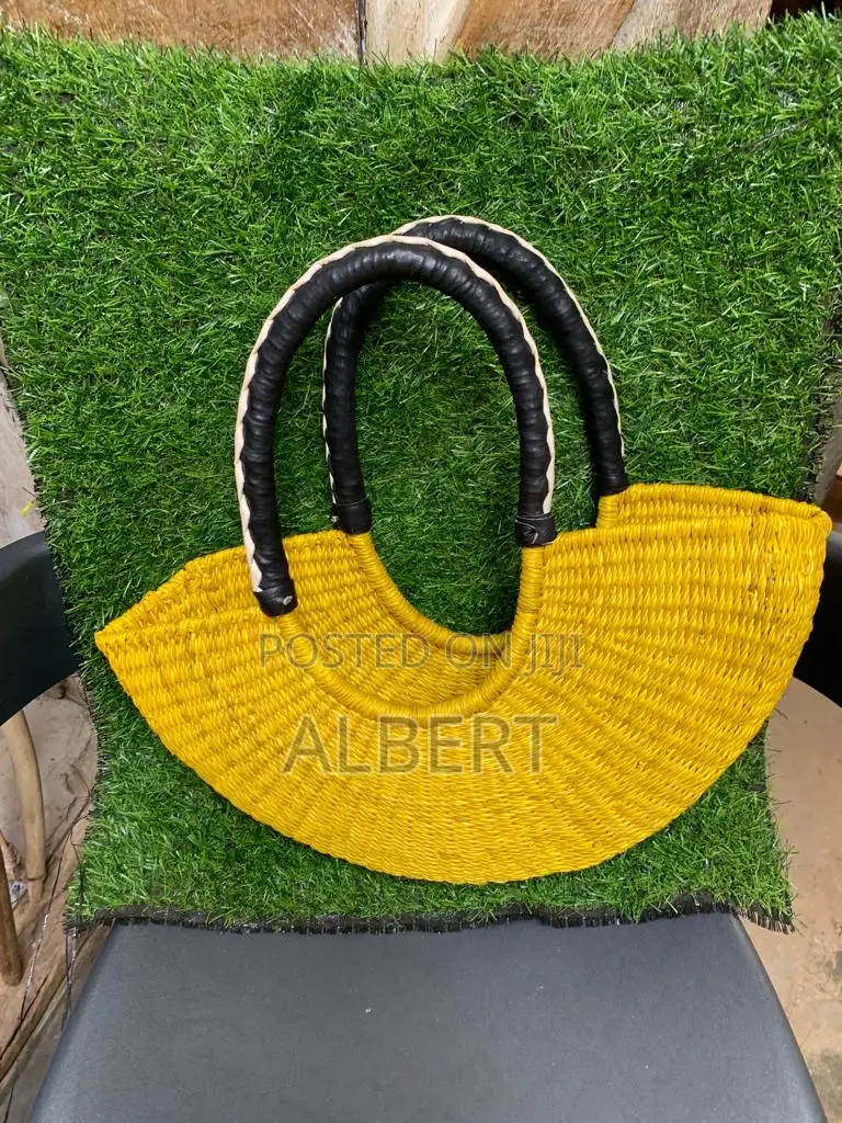 Handwoven Straw Bags and Baskets