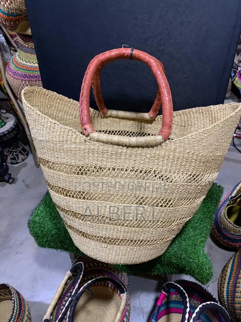 Handwoven Straw Bags and Baskets