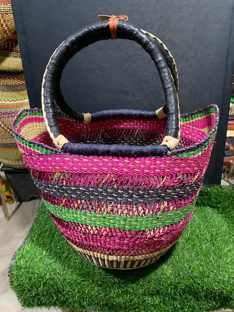 Handwoven Straw Bags and Baskets