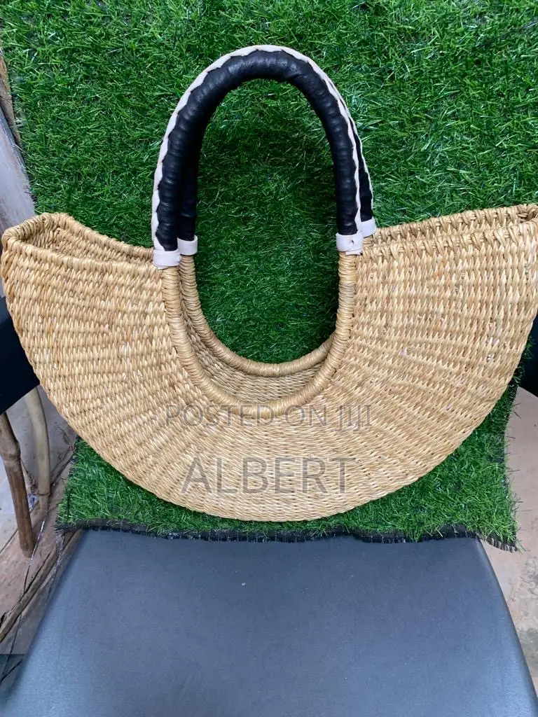 Handwoven Straw Bags and Baskets